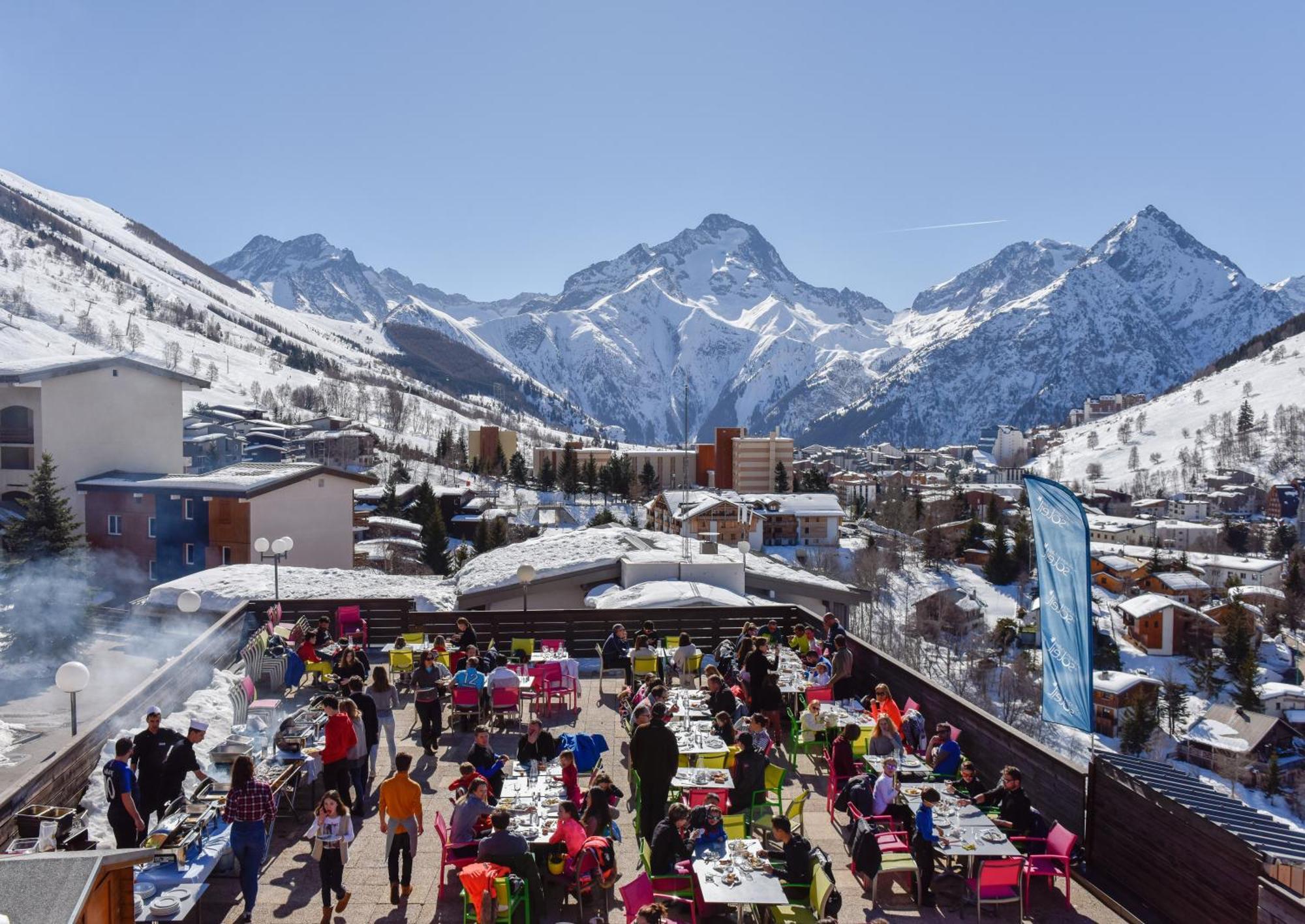 Villages Clubs Du Soleil - Les 2 Alpes 莱德萨阿尔卑斯 外观 照片